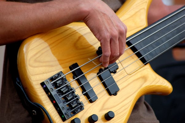 Bass player